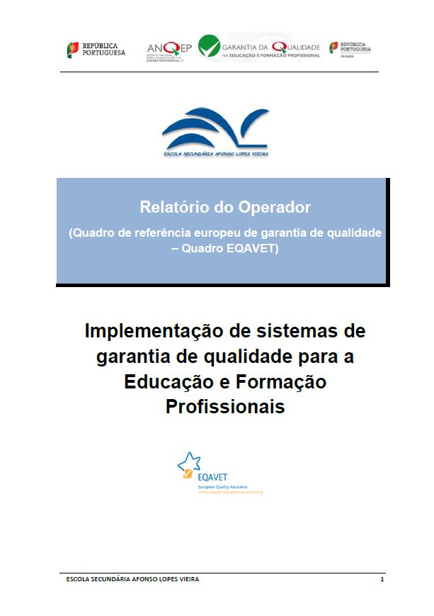 Relatório do Operador