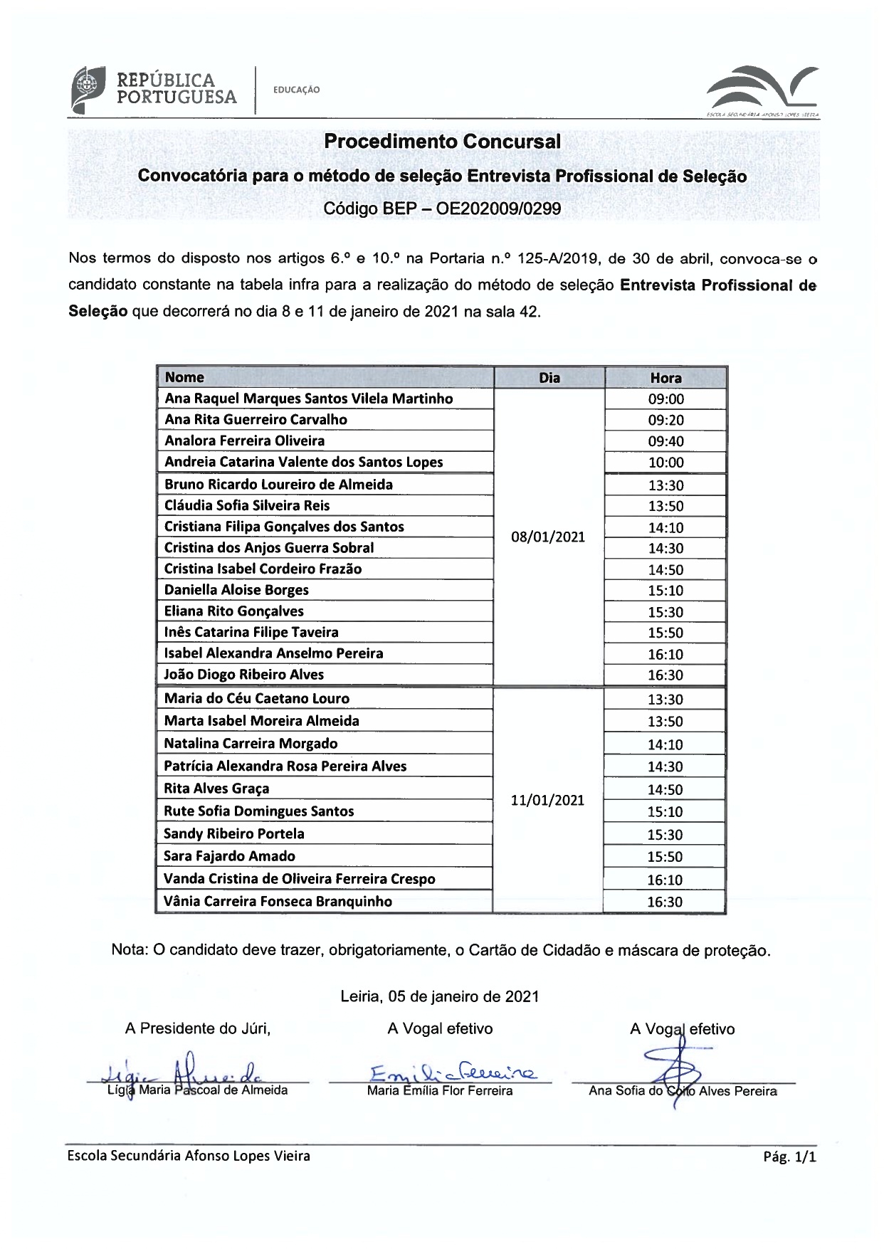 Concurso Assistentes Técnicos
