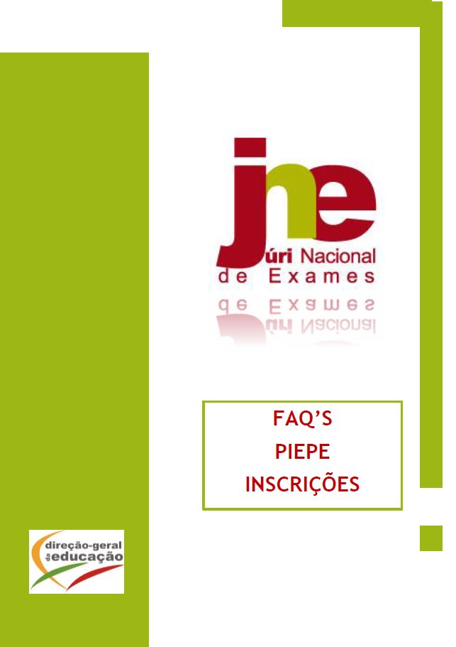 FAQs PIEPE - Inscrições
