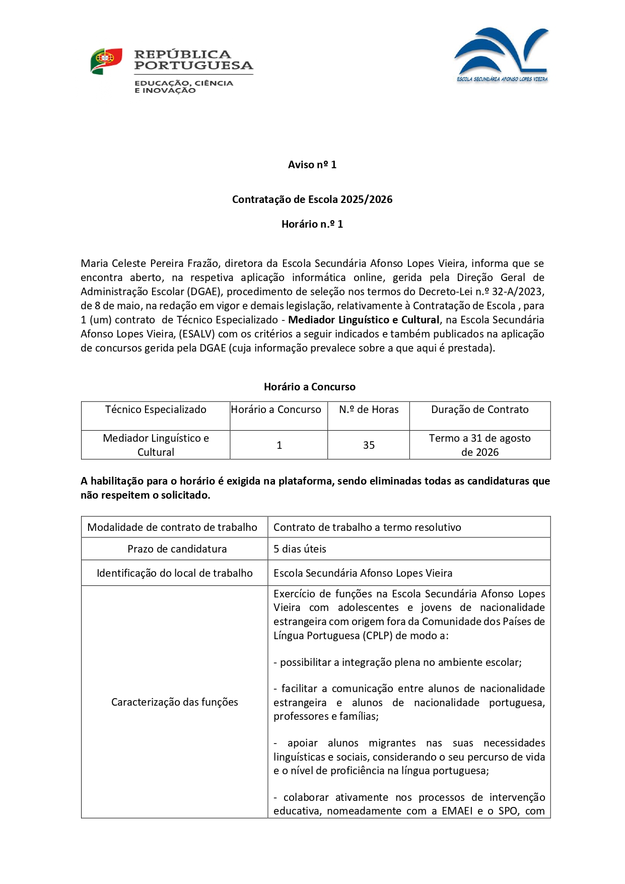 Concurso Mediador Linguistico e Cultural 2025 26 signed page 0001